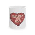 Funny Coffee Mug – "Empty Calories" Retro Badge Ceramic Mug (11oz, 15oz)